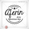 EG 31 Yıldızlı Aferin Mührü