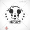 EG 19 Mickey Mause'li Aferin Tasarımı