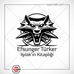 K 391 The Witcher Oyun Karakteri Kitap Damgası