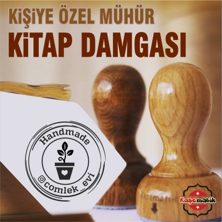 HM 1 saksı El Yapımı HandMade Mühür