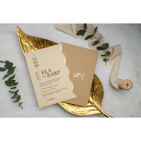 EKONOM - 9252 Düğün Davetiyesi