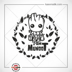 K 531 Baby Groot Kitap Mührü