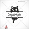 K 532 Sevimli Kedi Kitap Mührü