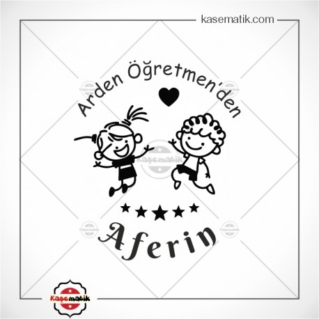 Mutlu Öğrenciler Aferin Mührü