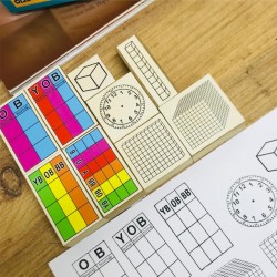 Basamak ve Küp Mühür Seti