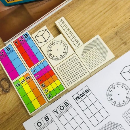 Basamak ve Küp Mühür Seti