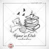 K 122 Kedi Kitap Kahve Kuş Temalı